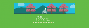 Spring Into BiCycling Banner